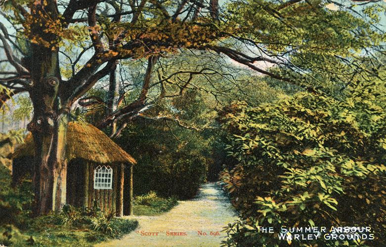 A view showing the Summer Arbour.