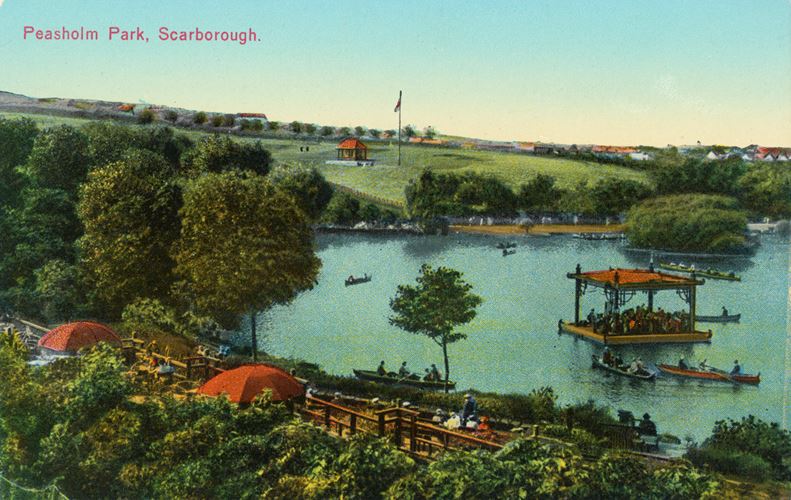 Peasholm Park is a Grade II registered public park.