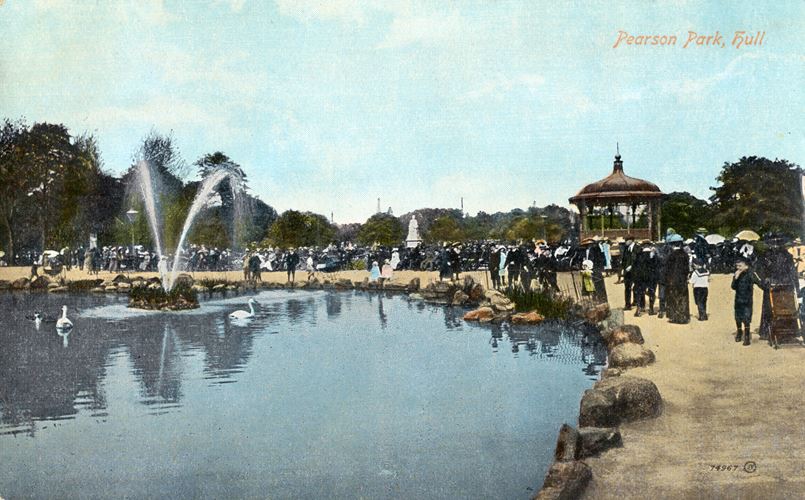 Pearson Park is a Grade II registered public park opened in 1861.